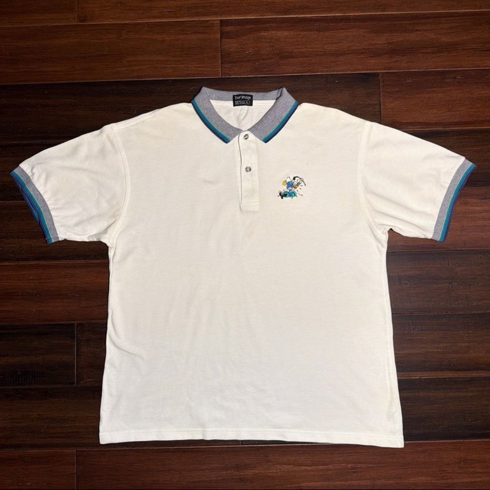 Vintage Donald Duck Golf Polo Shirt